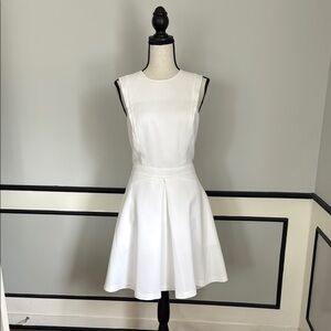 A/X Armani Exchange White Sleeveless Dress